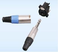 Connecteurs xlr pour amplificateur de téléphone, 12 pièces, connecteurs xl