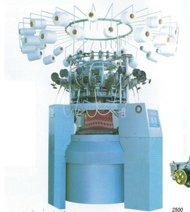 Machine à tricoter circulaire, coupe en boucle, pour peluches à poils hauts - Product Image 1