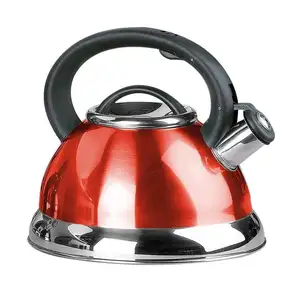 Mushrooms Enamel Kettle 2.3-qt.