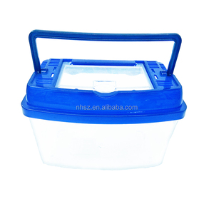En plastique De Démarrage Aquarium Fish Tank Reptile Insecte Poisson Rouge Cage Poignée de Transport - Product Image 5