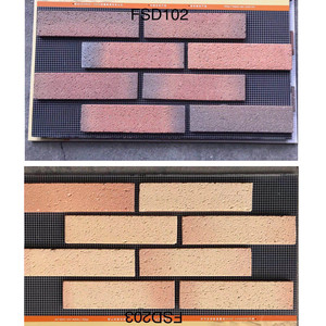 Vật Liệu Đất Sét Bên Ngoài Tường Trang Trí Gạch Ốp Panel - Product Image 4