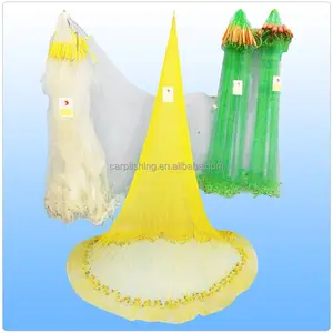 Tốt Nhất Người Bán Màu Xanh Lá Cây Nylon Dây Cước Lưới Đánh Cá Độ Đàn Hồi Tốt Nylon Lưới Đánh Cá Hoàn Thành Fish Net