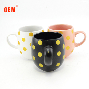 แก้วเซรามิคลายจุดกลมสวยงามมาก ขายส่งจากซานตง มีสินค้าในสต็อก - Product Image 3