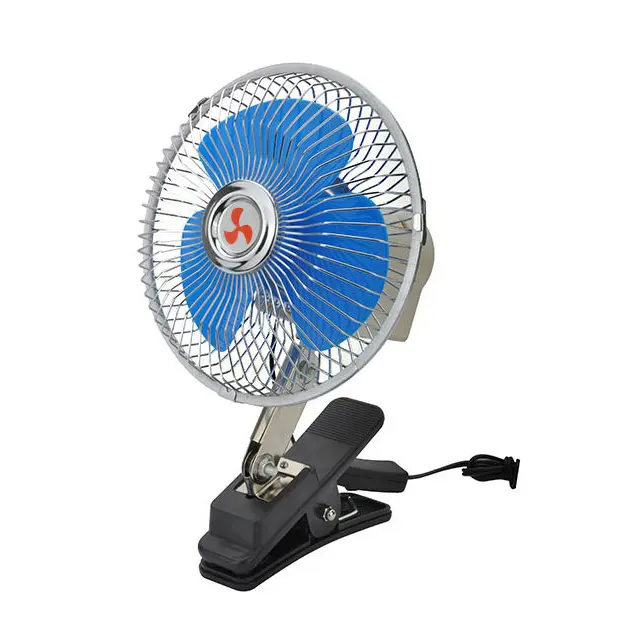 Ventilateur portable d'urgence 12V DC, 6 pouces, prise USB, pour voiture, prix d'usine