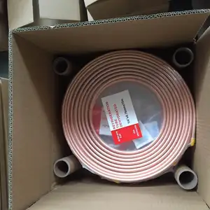 Copper Pipe Price High Quality Copper Tube Refrigeration Tubes 15M Pancake Coil Copper Pipe ASTM B280