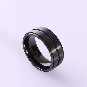 Anillos de <span class=keywords><strong>Lassa</strong></span> de doble cuerda personalizados, de acero inoxidable, a la moda, venta al por mayor - Product Image 1