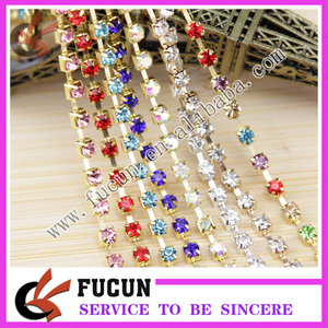 Catena di Strass <span class=keywords><strong>per</strong></span> Abiti in Stile Carnevale, Design alla Moda <span class=keywords><strong>per</strong></span> Creazioni Artigianali - Product Image 3