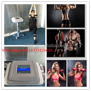 Fabrika fiyat EMS takım kablosuz ems <span class=keywords><strong>fitness</strong></span> elektro stimülasyon makineleri - Product Image 6