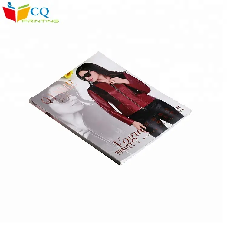 Small MOQ customized recycled matte paper magazine printing/Low cost fashion magazine printing/cheap company magazines printing