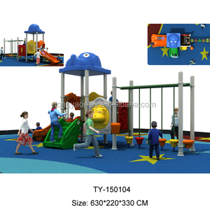 Equipo cheap preschool euqipment slide and swing to air shipping for Hot Sale - Product Image 4