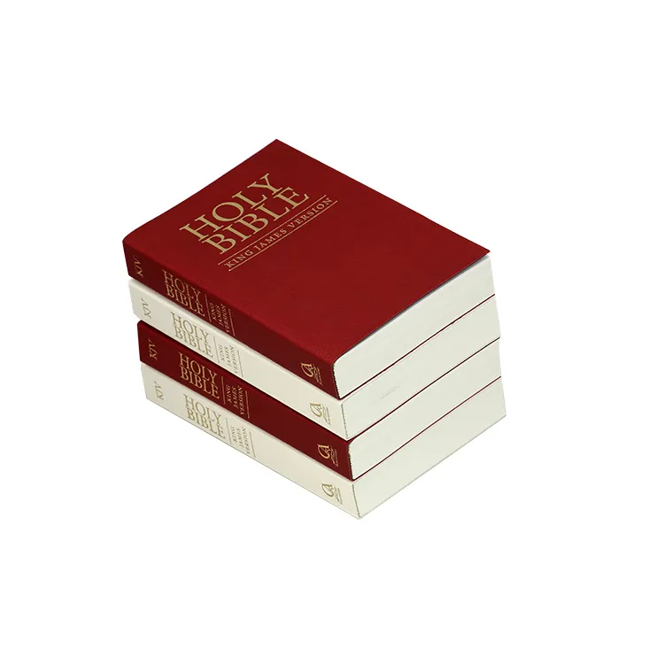 OEM святая Библейская версия короля Джеймса с печатью Softcover