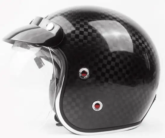 YM-628 carbon helmet open face helmet personalized motorcycle helmet