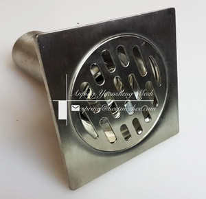 Copertura Circolare in Acciaio Inox 304 per Scarico a Pavimento per Tubi di Drenaggio del Bagno - Product Image 4