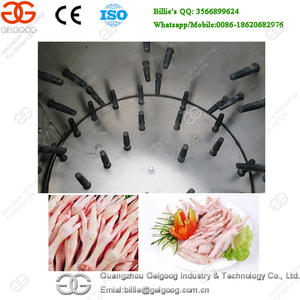 Máquina peladora de patas de aves de corral, limpiador de garras de pollo, pelador de piel - Product Image 6
