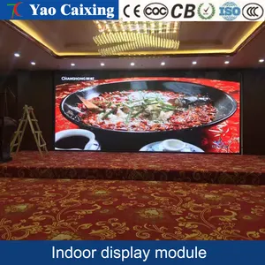 P2.5/P3/P4/P5 Dalam Ruangan 160*160Mm Pixel 32*32 Panel Led Penuh Warna UNTUK Modul Layar Dinding Video Hd