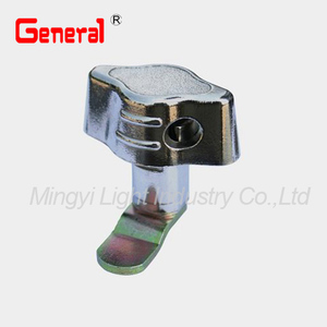 Padlockable विंग घुंडी कैम सिलेंडर कैबिनेट ताला कुंडी ताला के साथ इस्तेमाल किया - Product Image 3