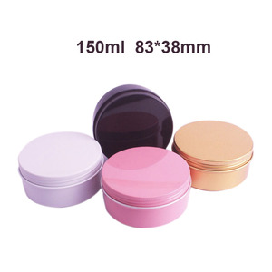 On sale 150ml wax aluminum round christmas gift spice mint custom printed small candy <strong>tea</strong> metal tin <strong>box</strong> - Product Image 2