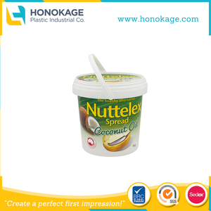 1L IML Boîte Ronde pour La Crème Glacée avec Moule Existant IML Beurre Baignoire Seau De Yaourt Emballage - Product Image 1