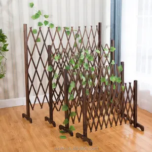 便携式植物攀登扩展网格木制花园围栏