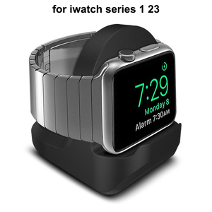 Supporto di Ricarica in Silicone per Smartwatch <span class=keywords><strong>Apple</strong></span> <span class=keywords><strong>Watch</strong></span> Serie 8 7 6 <span class=keywords><strong>5</strong></span> 4 Se - Product Image 6