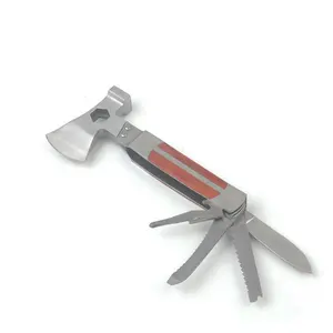 Edelstahl Klauen hammer Multi Tool, Mini Multifunktions-Camping hammer mit Nagels chu blade