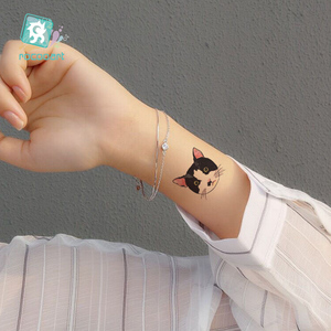 16 Hojas de <span class=keywords><strong>Tatuajes</strong></span> <span class=keywords><strong>Temporales</strong></span> Impermeables Variados, Diseño de Gato de Dibujos Animados, Tatuaje Adhesivo <span class=keywords><strong>para</strong></span> Mujer, Arte Corporal Sexy <span class=keywords><strong>para</strong></span> Brazo y <span class=keywords><strong>Cuello</strong></span>. - Product Image 2