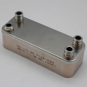 HRALE Hot seller secondary plate heat exchanger for gas boiler parts 24KW