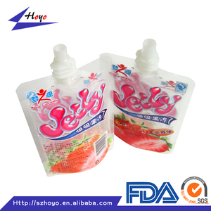 Con Forma de Plástico Personalizada Para <span class=keywords><strong>el</strong></span> Jugo de la Jalea Bolsa de Embalaje Produced By / Surtidor de China. - Product Image 2