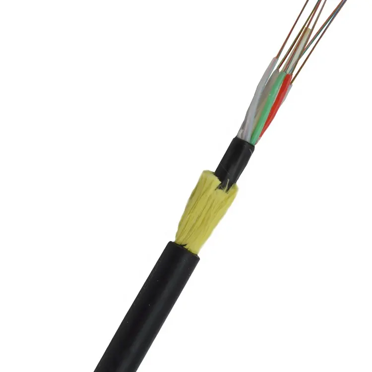 ADSS single mode loose tube optical fiber cables overhead optic cable