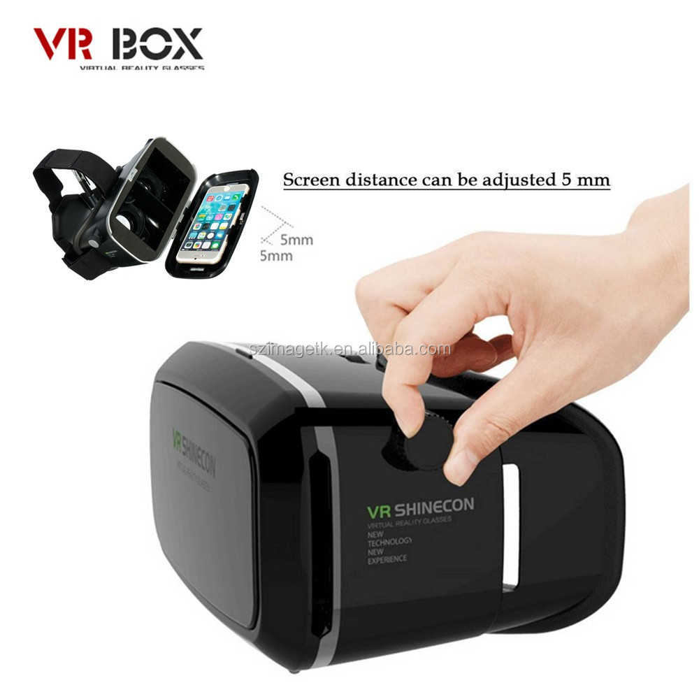 2016 Телефон 3d Очки 3d vr гарнитуры Зеркало Шторм Окно коробка Vr Классы 6 Дюймов Vr Коробка 2.0 для 3D фильм