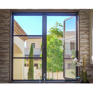 Maison du sol au plafond fenêtres à battant en verre de fer baies vitrées à faible émissivité à vendre - Product Image 4