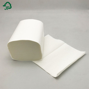 Cao Thấm Nước 2Ply Dập Nổi Trắng <span class=keywords><strong>V</strong></span> Gấp Tay Giấy Khăn - Product Image 2