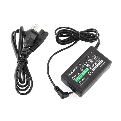 Groothandel Ons Eu Plug Psp Oplader Ac Adapter Voeding Home Reis Oplaadkabel Voor Psp 1000 Slanke 2000 3000