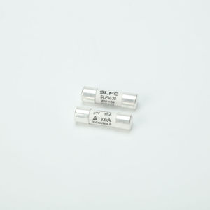 Fusibile Solare SLFC SLPV-30 10*38 1000V DC 20A ad Alta Capacità di Interruzione in Ceramica Argentata Certificato CE - Product Image 3