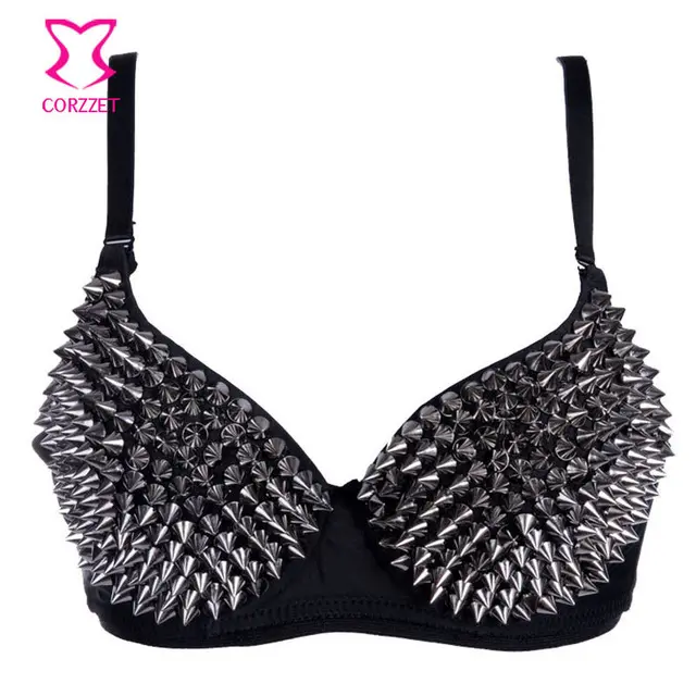 Corzzet Rivet Studded Bras Underwear Women