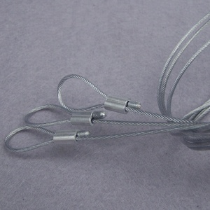 Black Ceiling Plate Lamp Base Pendant Lighting Chassis with 1.5meter Steel Wire <strong>Rope</strong> Bearing <strong>Light</strong> <strong>Fittings</strong> - Product Image 3