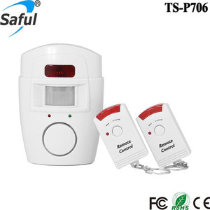 La 105db anti-robo remoto pir sensor de alarma para la casa o tienda - Product Image 1