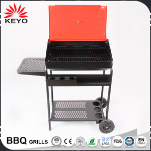 Profesional de Muebles de Acero Cuadrado Al Aire Libre <span class=keywords><strong>Barbacoa</strong></span> Parrilla de Carbón - Product Image 1