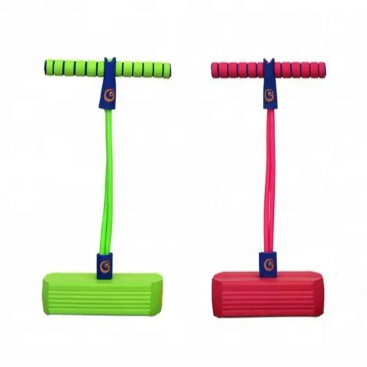 Neues Design Gummi Jumping Stick Pogo Jumper Spielzeug für Kinder