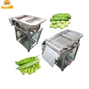 Bezelye soyma yarma makinesi soya sheller harman makinesi Edamame bakla bezelye sheller