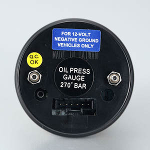 Taiwán conexión trasera pantalla Digital del vehículo del coche líquido manómetro de presión de aceite - Product Image 5