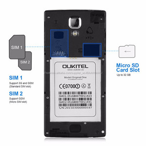 Venta caliente de La Nueva OUKITEL Original One 4.5 ''teléfono inteligente Quad Core Desbloqueado 2G/3G Dual SIM Móvil teléfono - Product Image 5