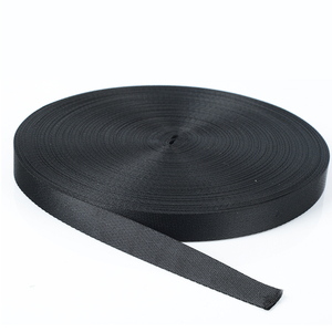 38mm 30mm 20mm Dello Zaino Personalizzato Tubolare Polipropilene PP 25mm Nero Tessitura di Nylon
