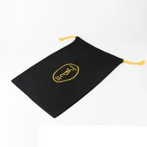 promotional silk screen printing drawstring muslin bags drawstring