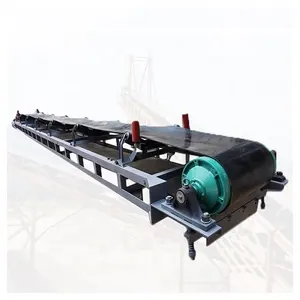 Sistema de transportador pcb com ventilador de refrigeração, transportador de correia móvel para caminhão, carregamento, descarga, cimento