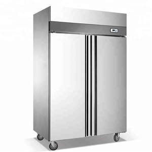 Réfrigérateur de cuisine à <span class=keywords><strong>2</strong></span> <span class=keywords><strong>portes</strong></span> à température unique nouveau style Réfrigérateur commercial à double porte vertical pour restaurants - Product Image 2