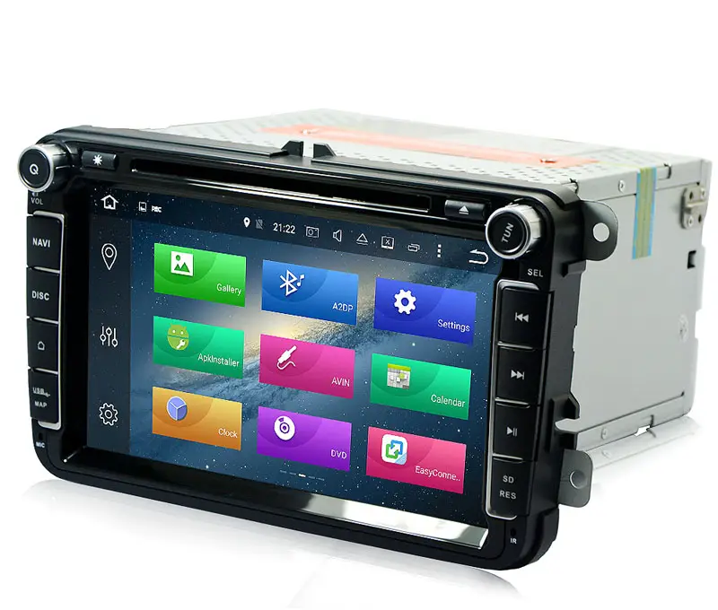 Wince — autoradio 8 ", android 6.0, lecteur multimédia, DVD, GPS, pour voiture Volkswagen Magotan, V6