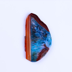 Rodajas de Ágata Colgante 24 k Irreggular Cambio de Color Natural Gran Collar de Piedras Preciosas para Las <span class=keywords><strong>Mujeres</strong></span> - Product Image 2