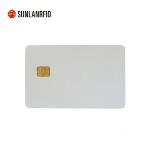 무료 샘플 pvc 스마트 접촉 카드 은행