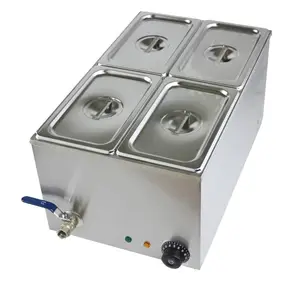 Stainless Steel Electric Food Warmer Bain-Marie from Factory BM-4V